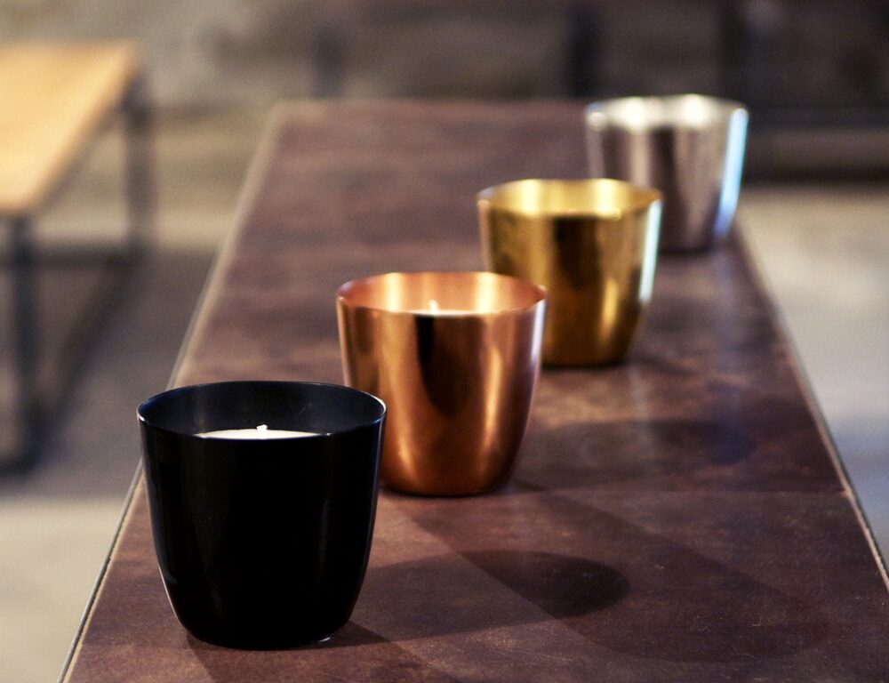 Bougie "Sol" - Cuivre