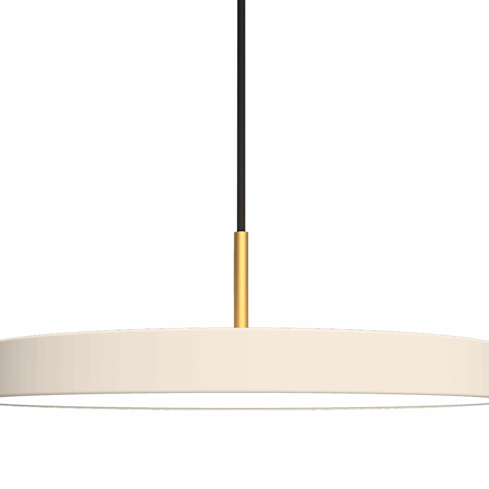 Lampe "Asteria" - Pearl White