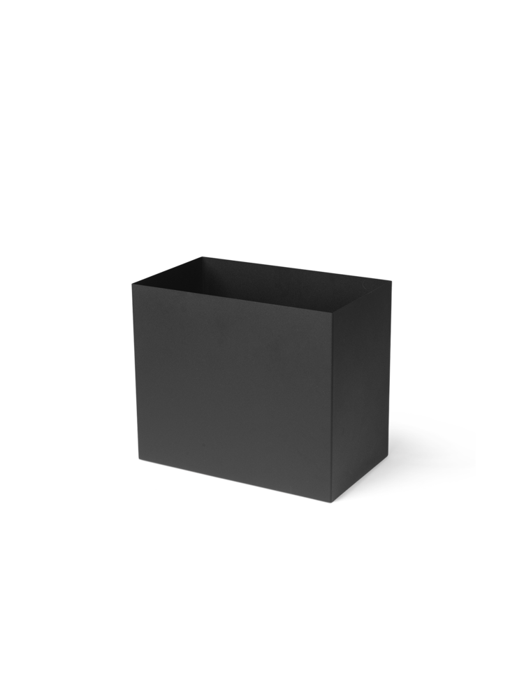 Cache-pot noir pour Plant Box Large