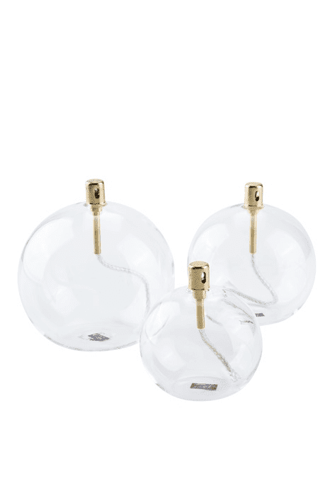 Lampe à huile "Ball" - Laiton