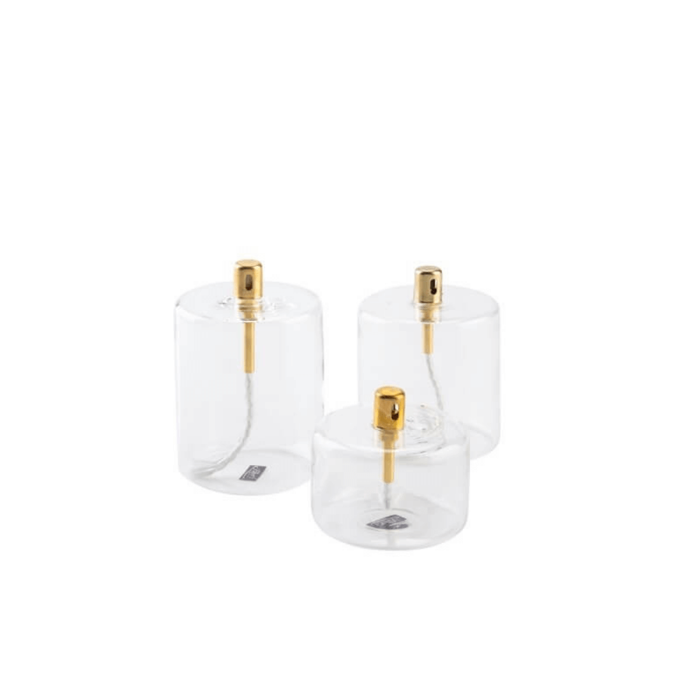 Lampe à huile "Cylindre" - Laiton