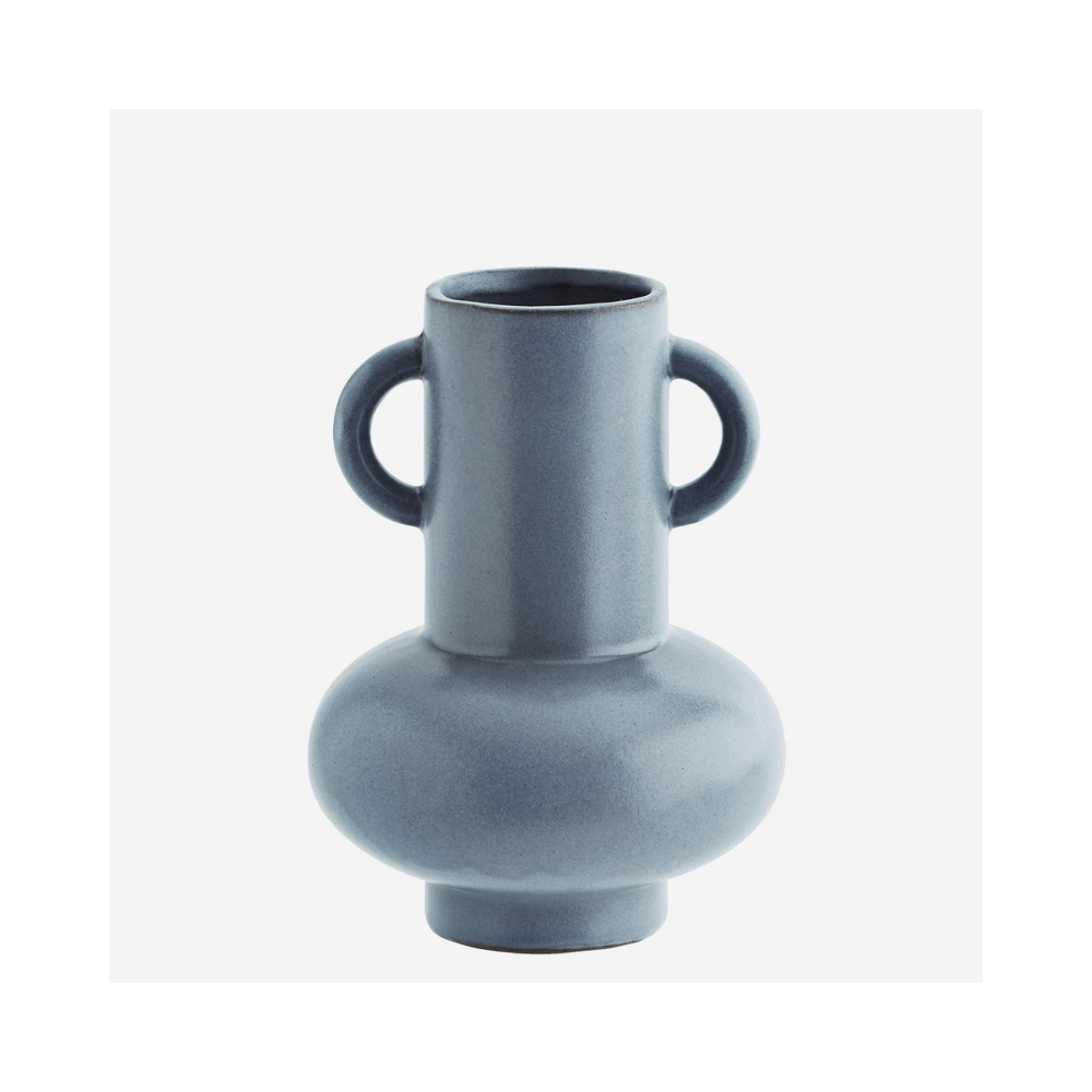 Vase en grès avec anses