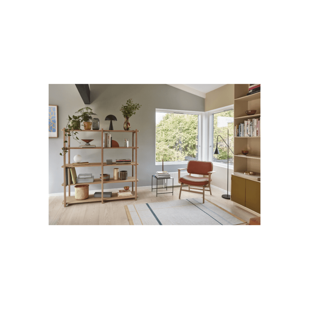 Lampadaire métal noir – Image 3