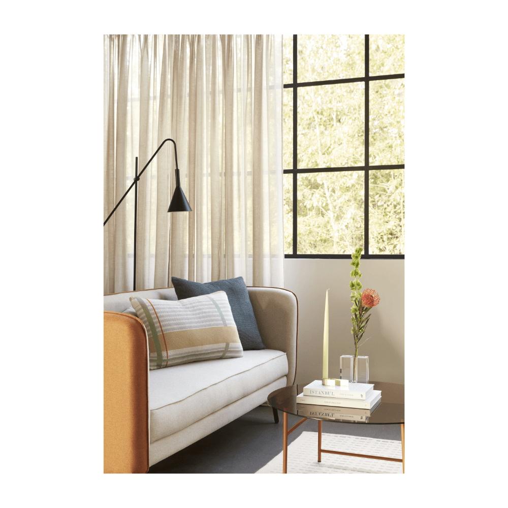 Lampadaire métal noir – Image 2