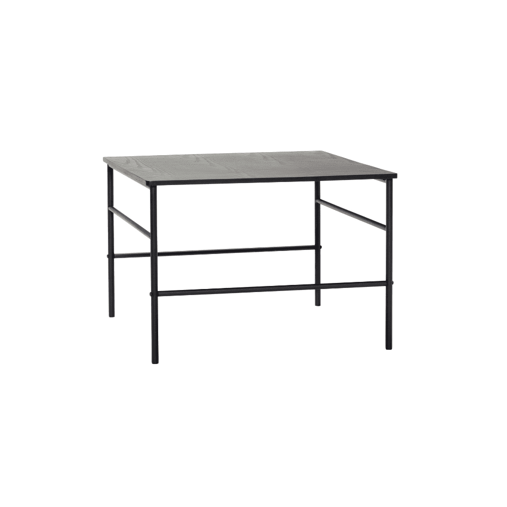 Table basse en bois & métal