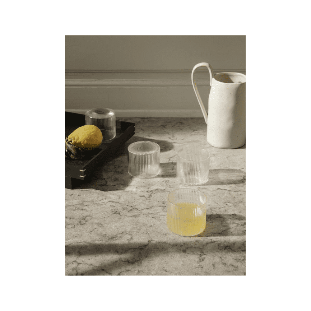 Lot de 4 verres à soft "Ripple" – Image 2