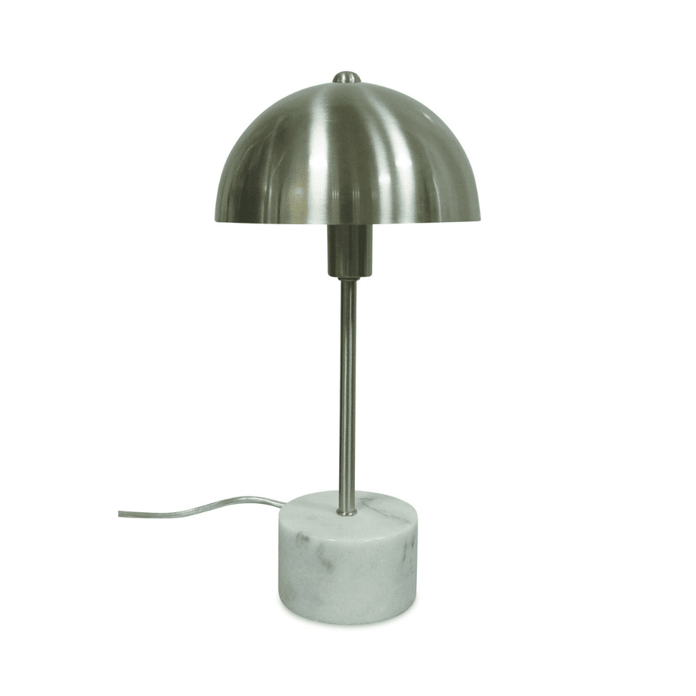 Lampe "Axel" marbre blanc