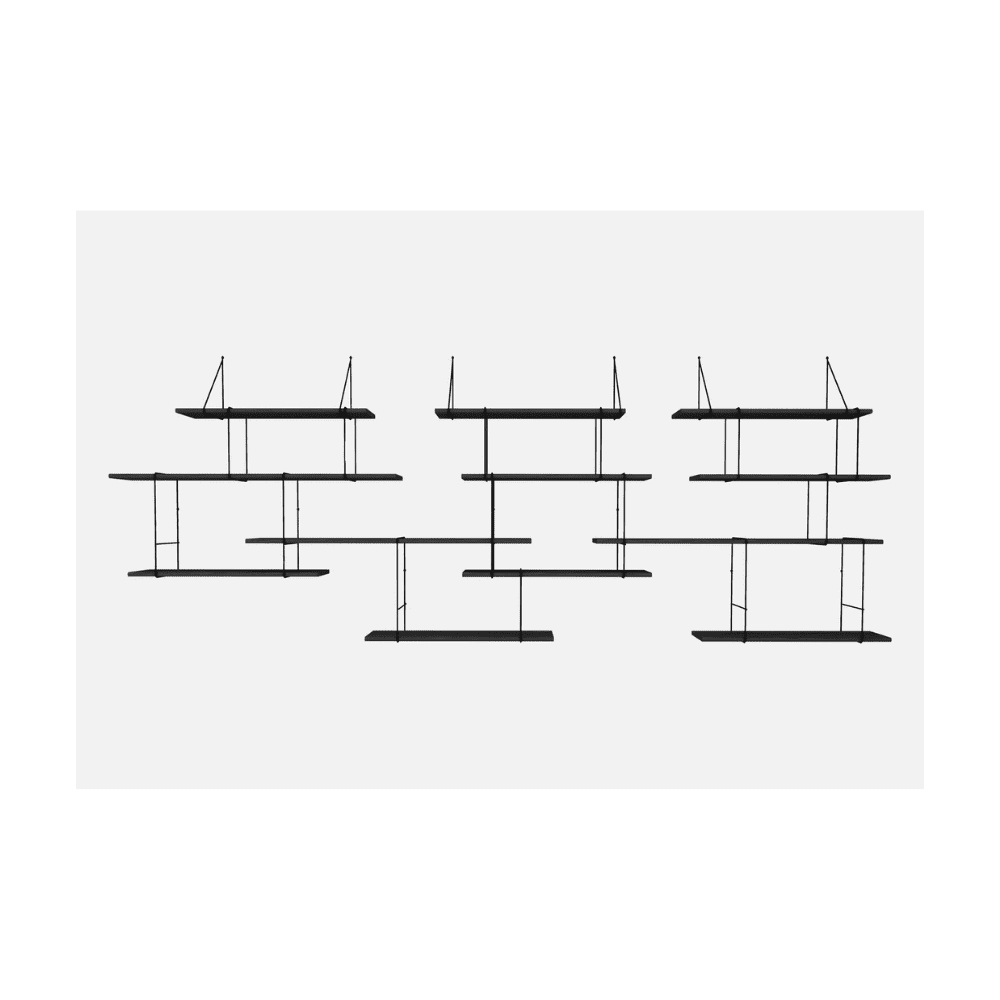 Etagère Link - Triple - Noir