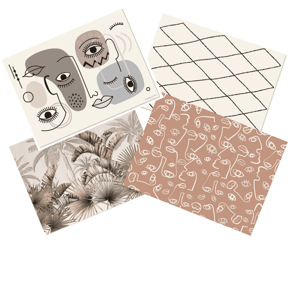 Set de table en vinyl - Rectangulaire