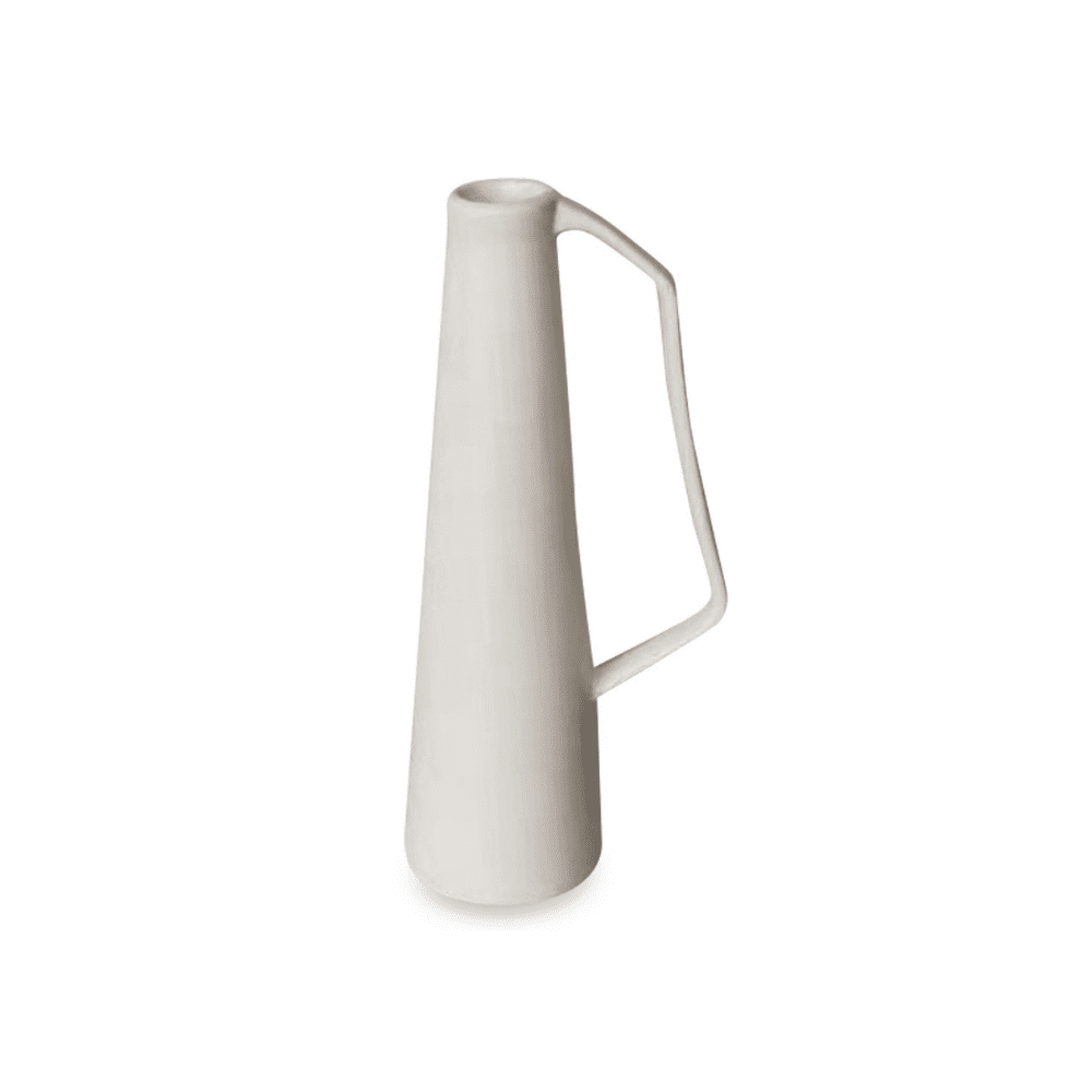 Vase en céramique "Anse" - Blanc