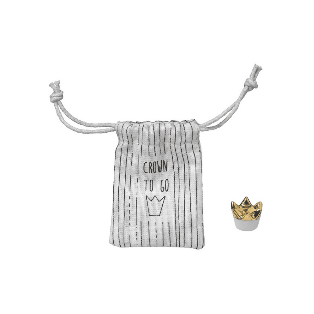 Pochette porte-bonheur "Couronne"