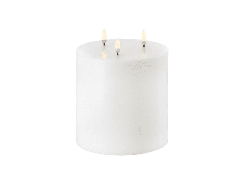 Bougie "Pillar" Triple Flamme LED