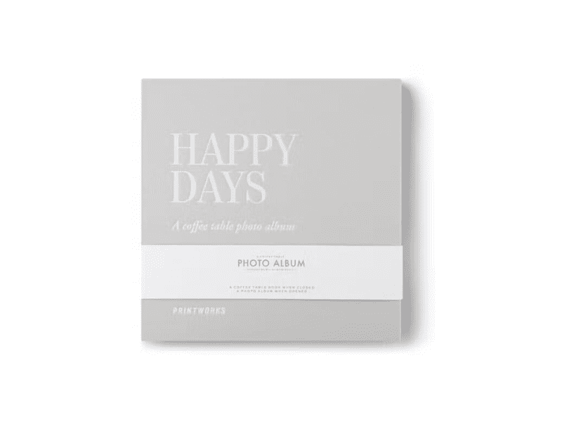 Album photos "Happy Days" - Grey