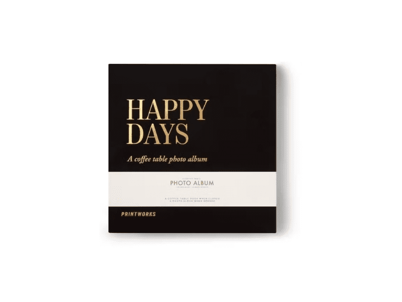 Album photos "Happy Days" - Black