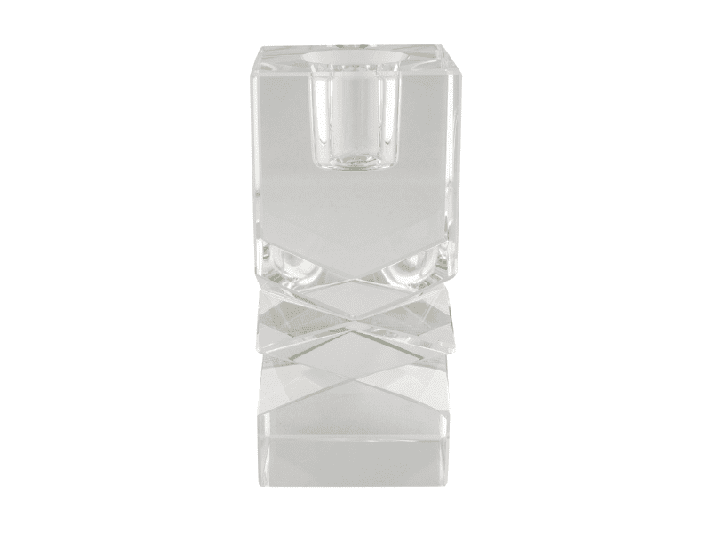 Bougeoir en verre - Clear