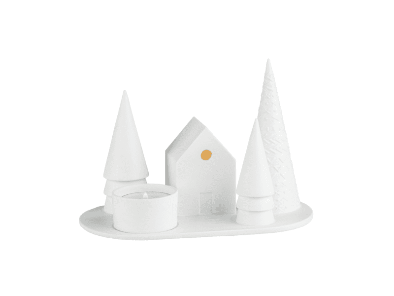 Bougeoir "Cabane Forestière"