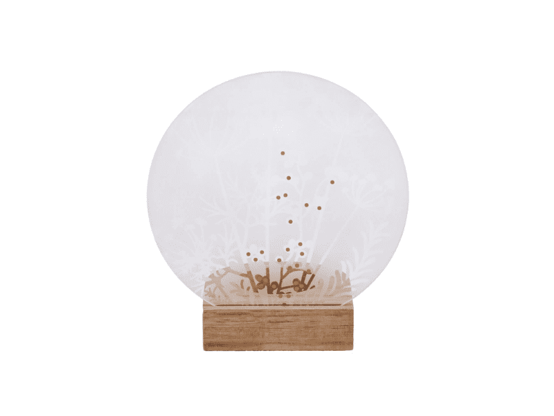 Photophore "Fleurs des Champs"