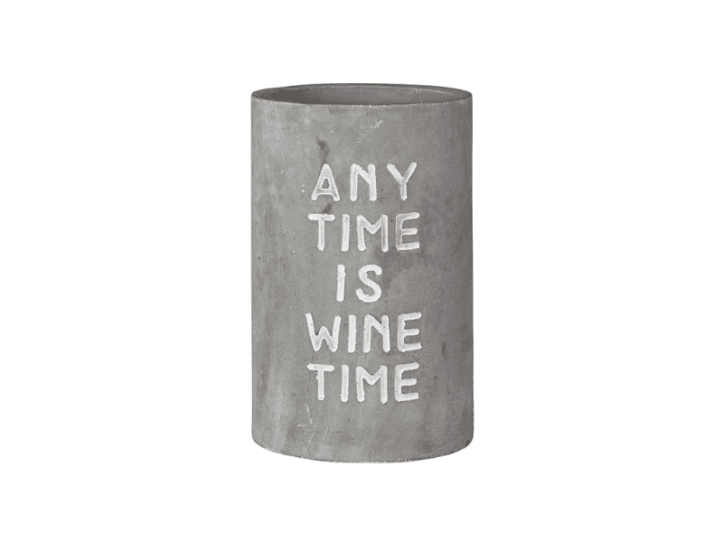 Refroidisseur de bouteille "Any Time is Wine Time"