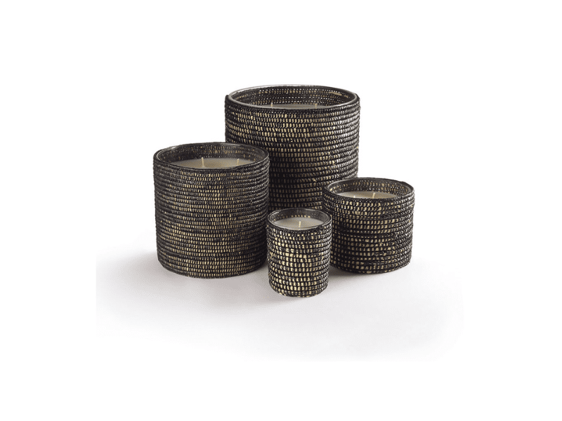 Bougies Raphia "Naya" - Oriental