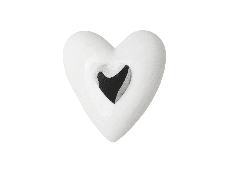 Porte-bonheur "On ne voit qu'avec le coeur"