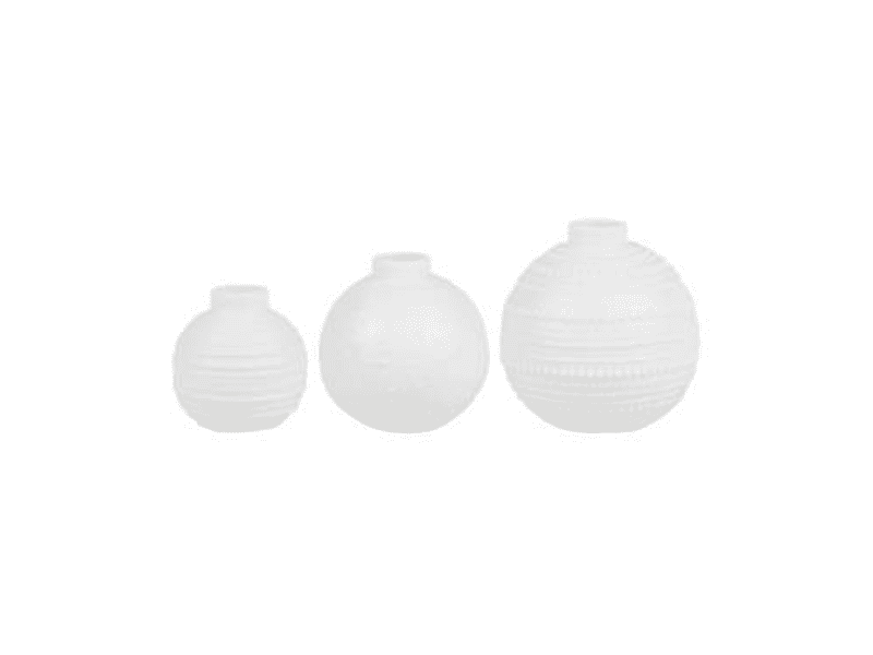Set de 3 vases "Sphère"