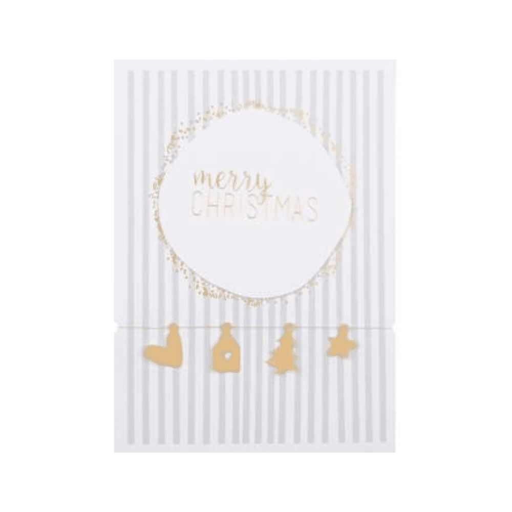 Carte de voeux "Merry Christmas"