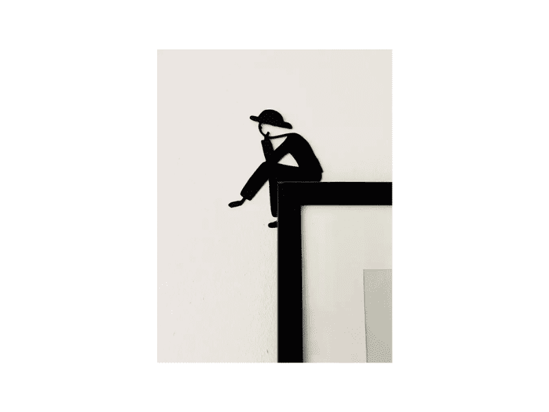 Figurine "Le Penseur"