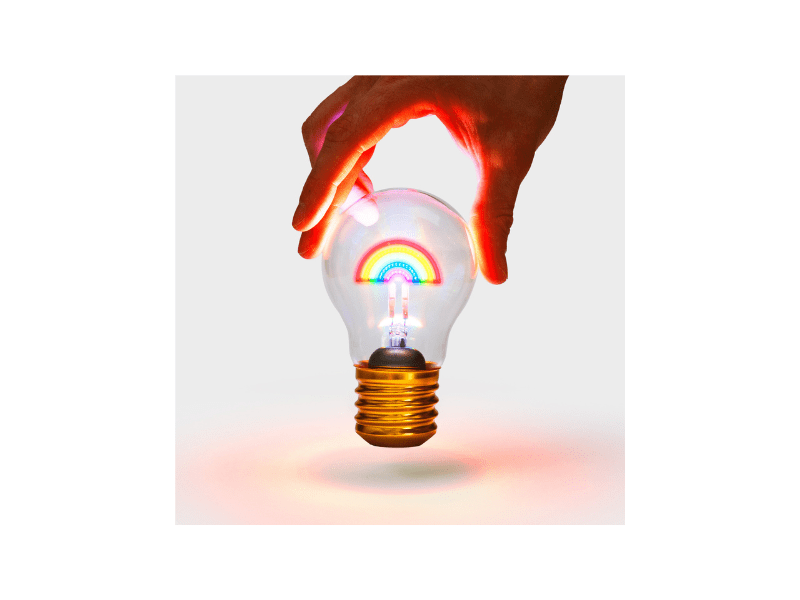 Ampoule "Rainbow" sans fil
