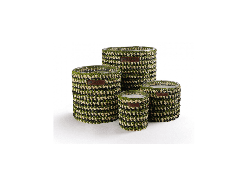 Bougie Raphia "Mona" - Dattes