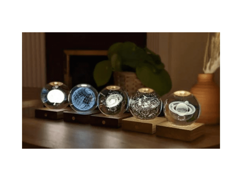 Veilleuse "Amber Crystal Light"