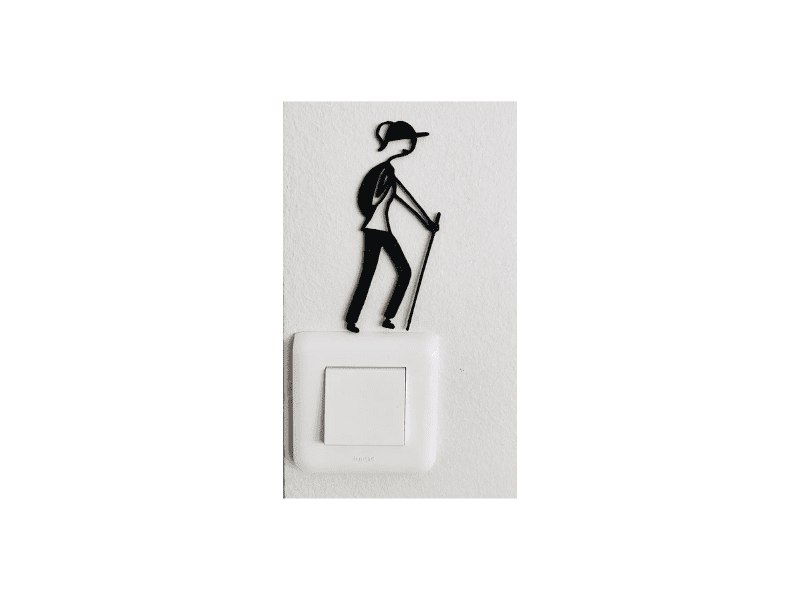 Figurine "La randonneuse"