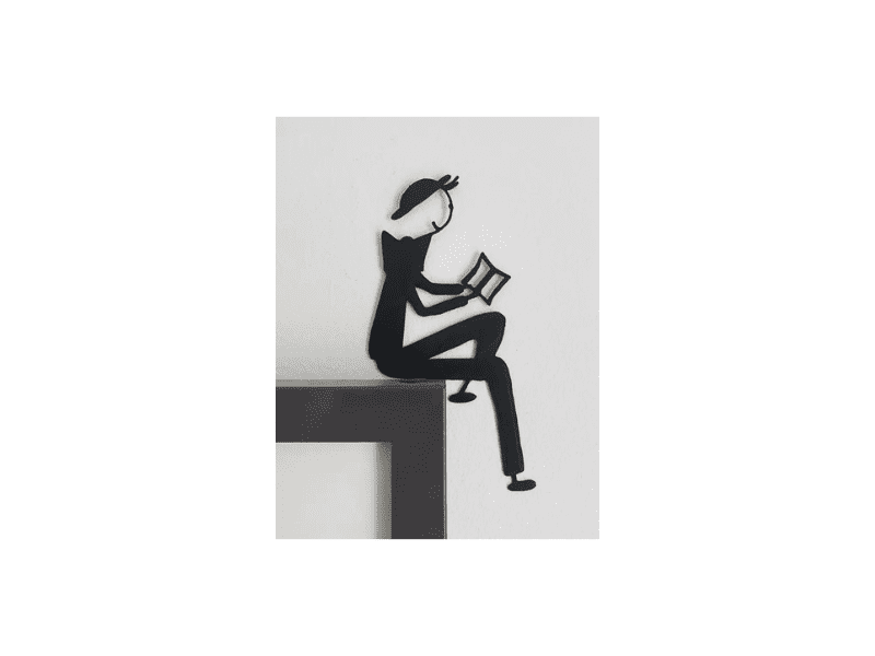 Figurine "Le lecteur"