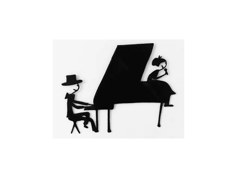 Figurine "Piano bar"