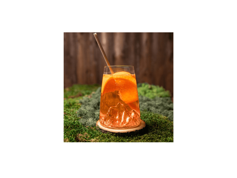 Verre design topographique "Mont Everest" – Image 4