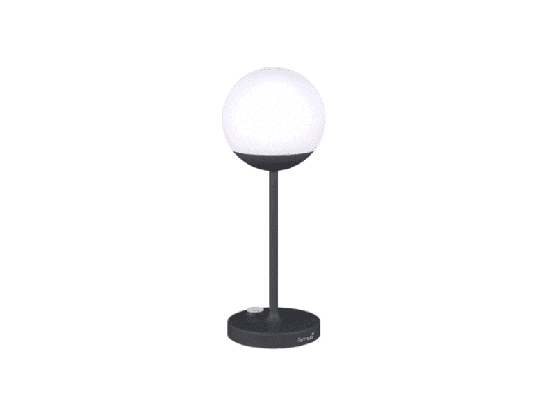 Lampe "MOOON!" - Carbone