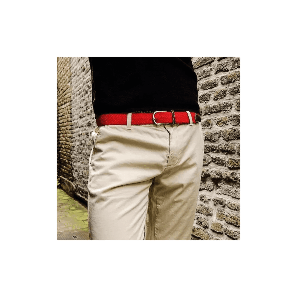 Ceinture tressée élastique