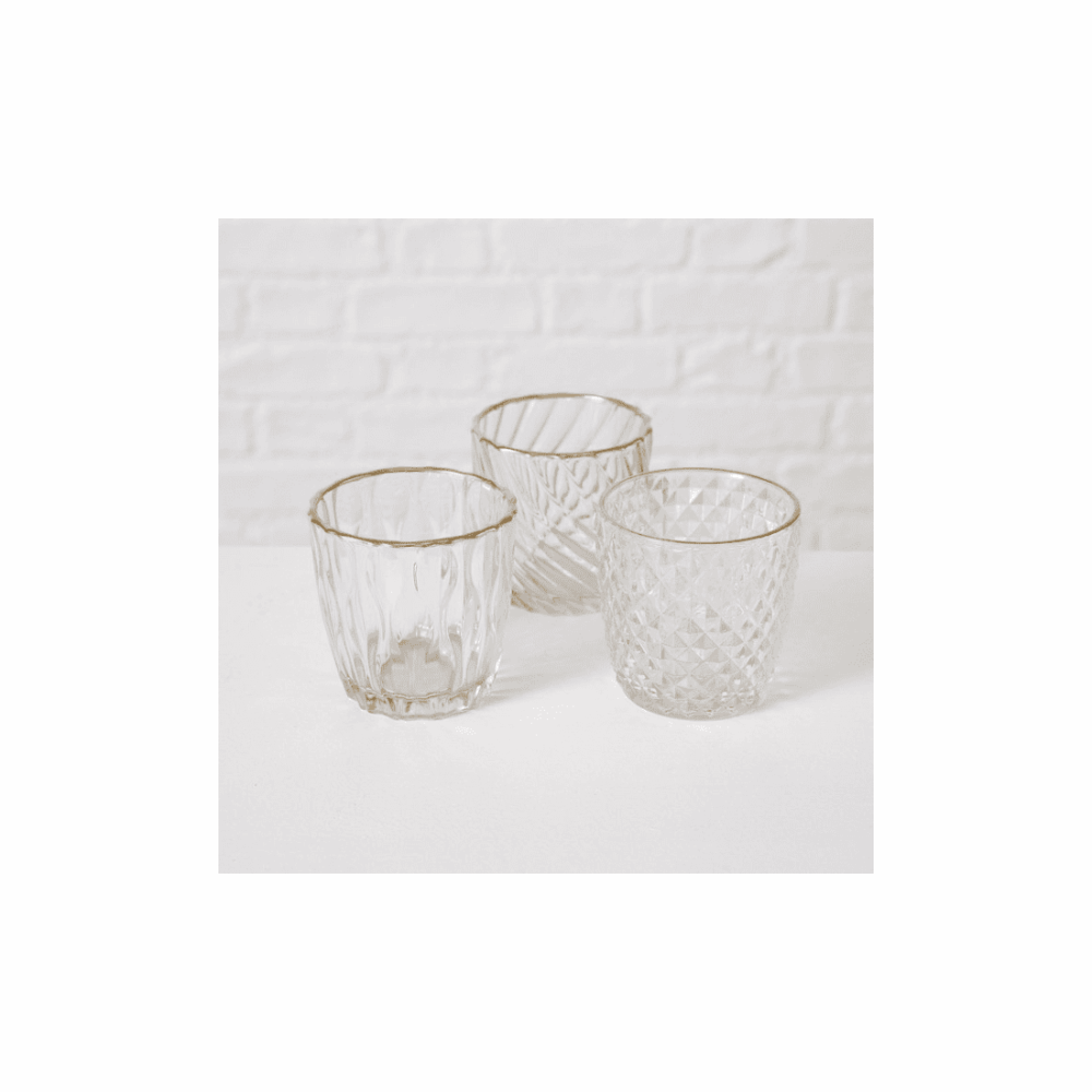 Set de 3 verres "Adore"