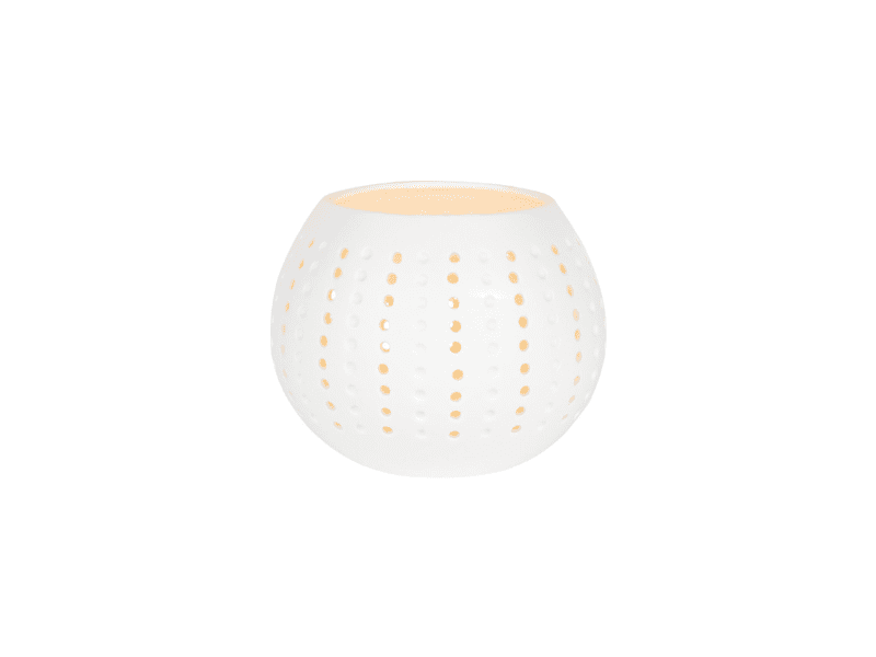 Photophore rond "Dot Lines"