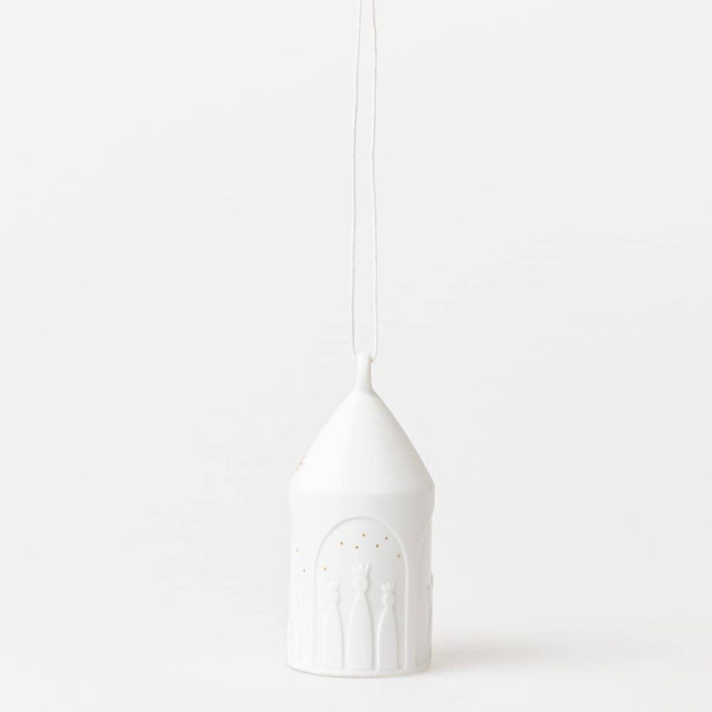 Suspension Cloche "Crèche de Noël"