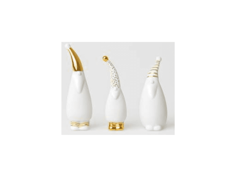 Set de 3 figurines "Santa Claus"