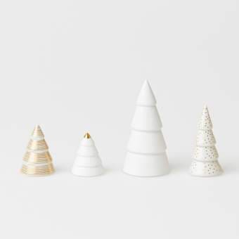 Set de 4 Sapins de Noël
