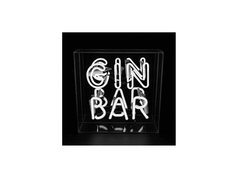 Box Néon "Gin Bar"