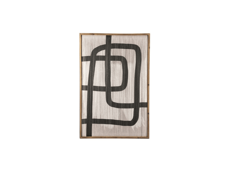 Tableau "Yoko" - Small - Black