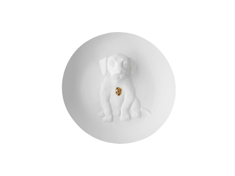 Assiette murale "Puppy"