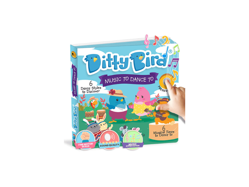 Livre éducatif en anglais Ditty Bird "Music to Dance to"
