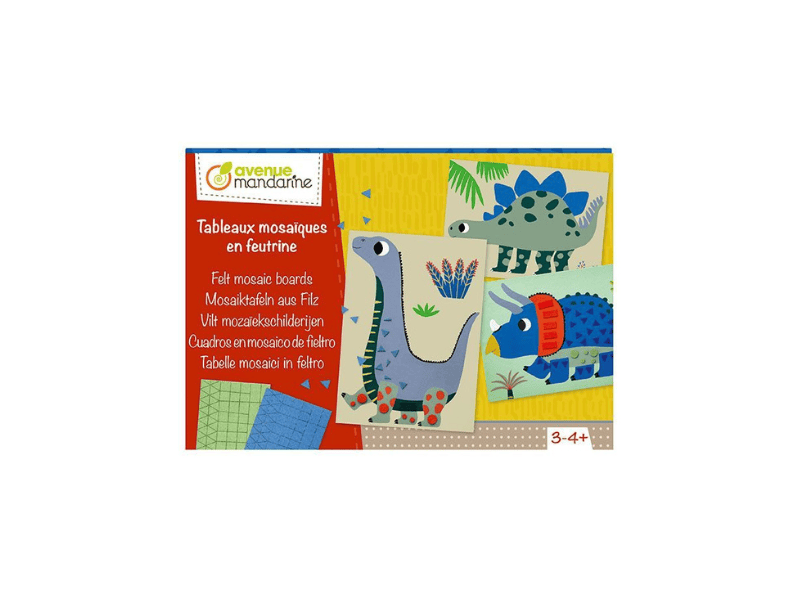 Boîte créative "Tableaux mosaïques en feutrine"