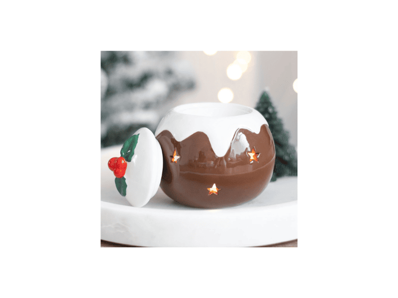 Brûle-parfum "Pudding de Noël"