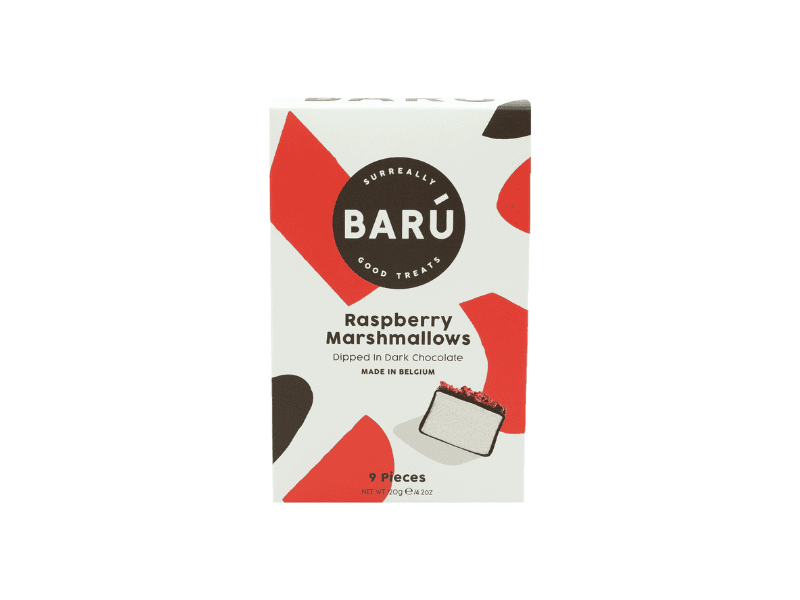 Dark Chocolate & Raspberry Marshmallows - 120gr