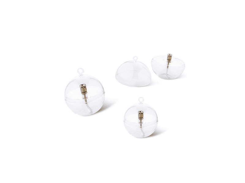 Lampe à huile "Round Cover" - Clear