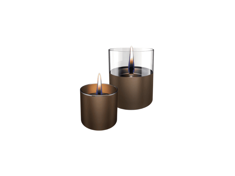 Set de 2 Feux de table Tenderflame "Lilly 8 & Lilly 10"
